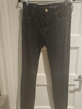 American Eagle Outfitters Dark Blue Skinny Jeans